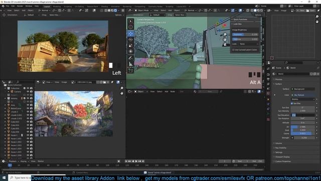 epic anime timelpase modeling in blender смотреть онлайн