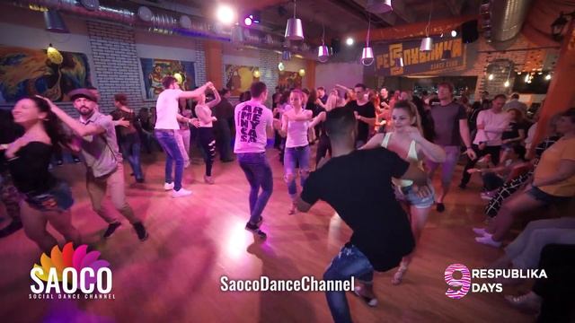 Alain Rueda and Tatyana Rakhmetulova Salsa Dancing at Respublika Days 9, Saturday 04.05.2019 (SC) смотреть онлайн