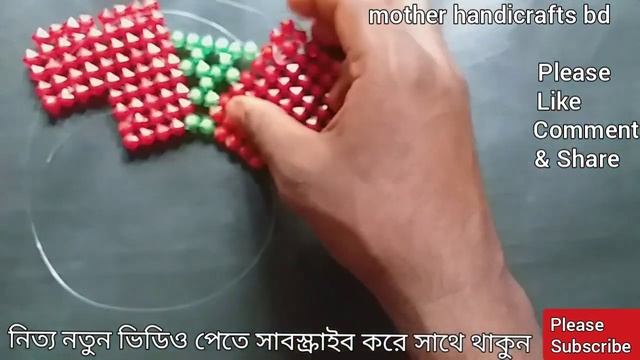 পুতি/পুতির ফলের ঝুড়ি /পুতির কাজ/How To Make Beaded Fruits Basket/putir kaj/beads showpiece/শোপিস смотреть онлайн