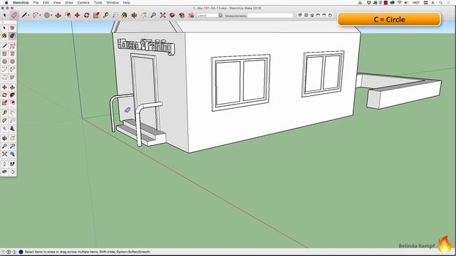 Sketchup- Follow me gereedschap (House-of-Training) смотреть онлайн