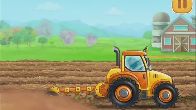 Развитие. Дети. Игры. Этап 3: ТРАКТОР С ПЛУГОМ. Машины. Мультики. Увлекательное обучение! смотреть онлайн