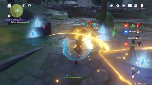 ZHONGLI RETRACING BOLIDE MAIN DPS BUILD TEST Genshin Impact смотреть онлайн