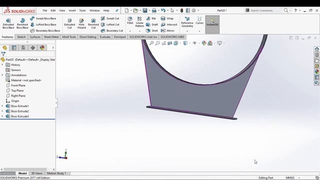 Tutorial SolidWorks | Pressure Vessel Part #6 Saddle смотреть онлайн