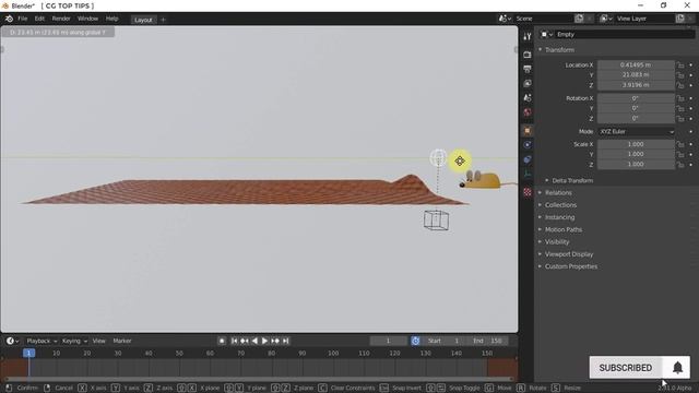 Warp Modifier in Blender смотреть онлайн