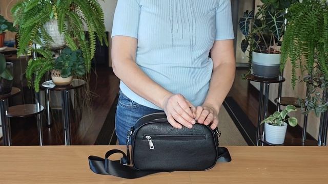 Женская сумка Pola 2421 черная смотреть онлайн