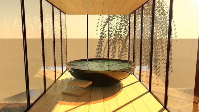 bath scene 3ds max + after effects test смотреть онлайн