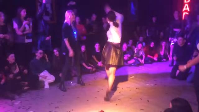 Kiev vogue nights, Waacking January 2018, Miss N vs Alya смотреть онлайн