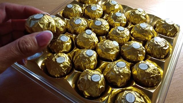Конфеты Ferrero Rosher смотреть онлайн