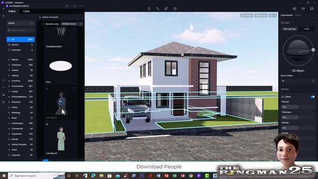SKETCHUP PRO 2021 TUTORIAL : SketchUp and D5 Render смотреть онлайн