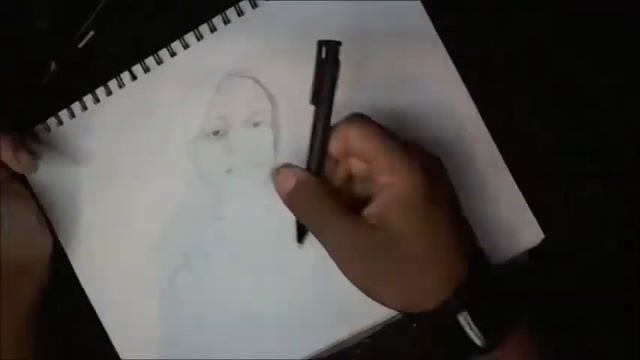 Time Lapsed Drawing of Kira The Artist смотреть онлайн
