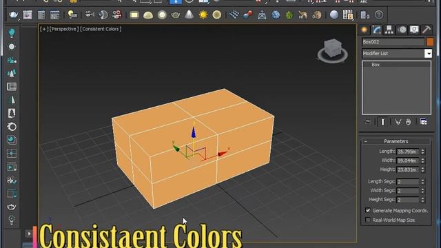 12 ثرى دى ماكس شكل ظهور العناصر Realistic Shaded Wireframe смотреть онлайн