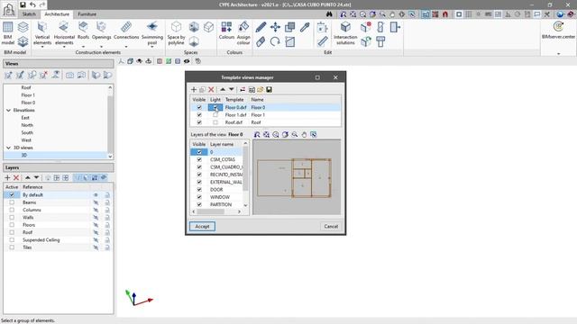 CYPE Architecture: importare piante DXF/DWG смотреть онлайн
