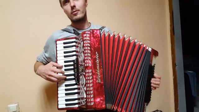 На часах ноь ноль, Despasito вживую на аккордеоне!!! Звук Огонь!! смотреть онлайн