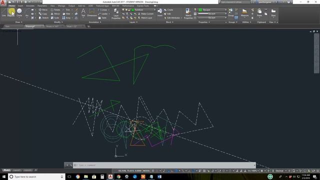 7A AutoCAD 2017 Intro Polyline creating options single object editing width смотреть онлайн