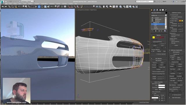 3DS Max Polygon ile Araba Modelleme İncelikleri ? смотреть онлайн