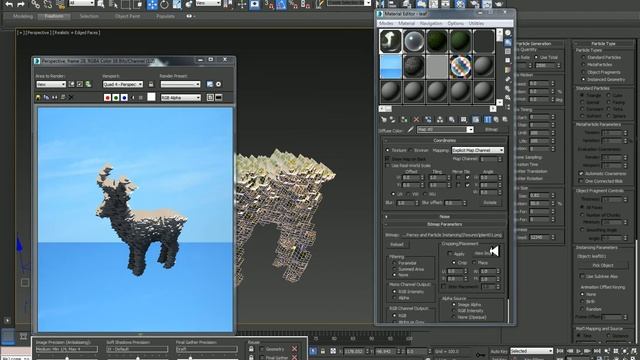 use of Parray in 3ds max смотреть онлайн