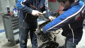 Вскрытие двигателя 2UZ-FE после обработки Clarion Guard 100-431