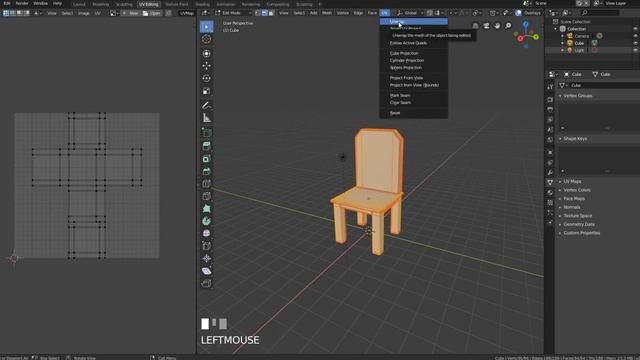 UV Unwrapping in Blender 2.8 | Blender Tutorial | Beginner to Advanced смотреть онлайн