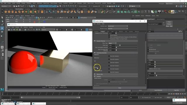 01 Redshift Render Setting смотреть онлайн
