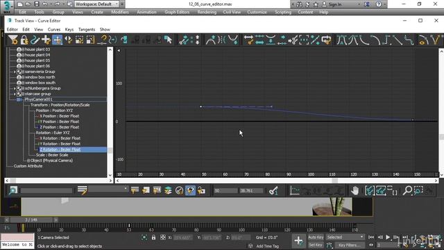3ds Max - Interpolating keys in the function Curve Editor (Lesson 83) смотреть онлайн