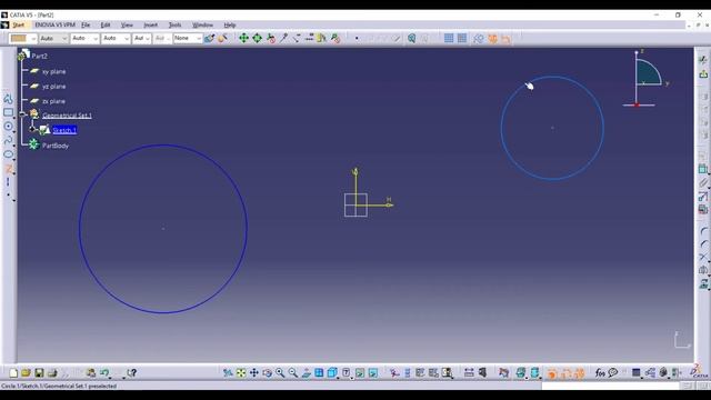 Bi-Tangent Line Command | Part Design Module | Mechanical Design | CATIA V5 | CAE made easy смотреть онлайн