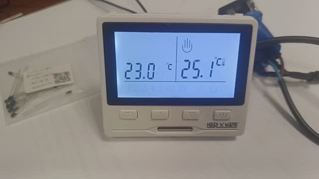 Регулятор тёплого пола. Ремонт. смотреть онлайн