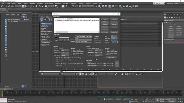 How to Import Sound in 3ds max смотреть онлайн