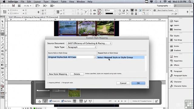 tutorial adobe indesign Use The Content Collector смотреть онлайн