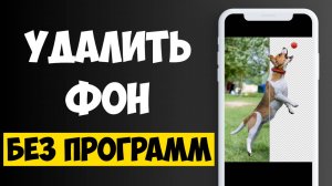 Как Удалить Фон на Фото или Картинке за 1 Минуту на Телефоне! (Без Photoshop!)