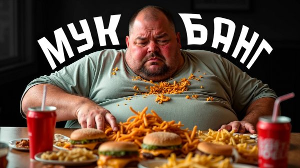 Обжоры на ютубе.