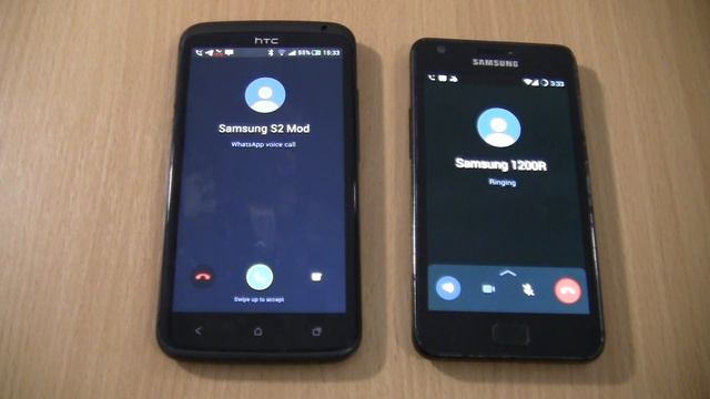 WhatsApp Incoming & Outgoing call at the Same Time Samsung S2 CyanogenMod+ HTC ONE X смотреть онлайн
