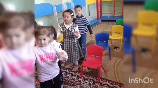 5-жас "Балдәурен" тобы Паровоз ойыны. смотреть онлайн