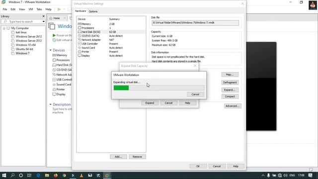 How to Expand Hard Disk & RAM Size In Vmware Workstation 16 Pro | Increase virtual hard disk In 202 смотреть онлайн
