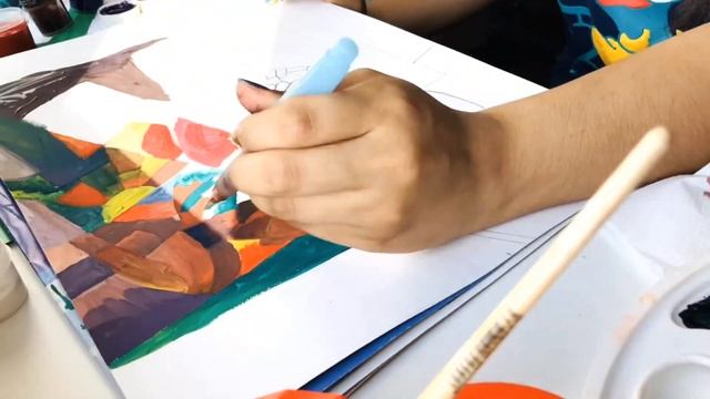 Recreating Aristarkh Lentulov’s Oil on Canvas (Avant-garde)