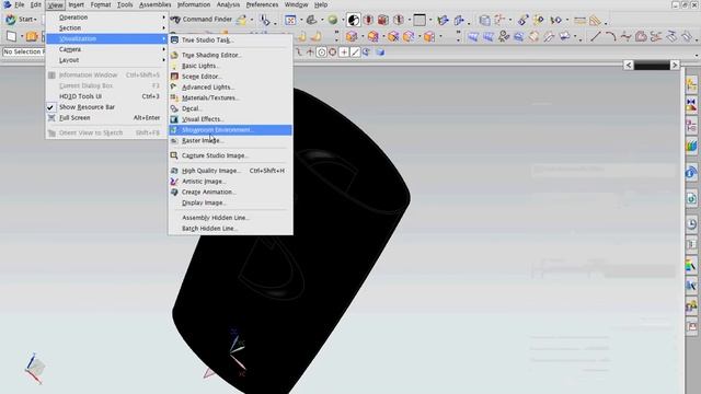 SIEMENS NX8 - VISUALIZE SHAPE SAMPLE смотреть онлайн
