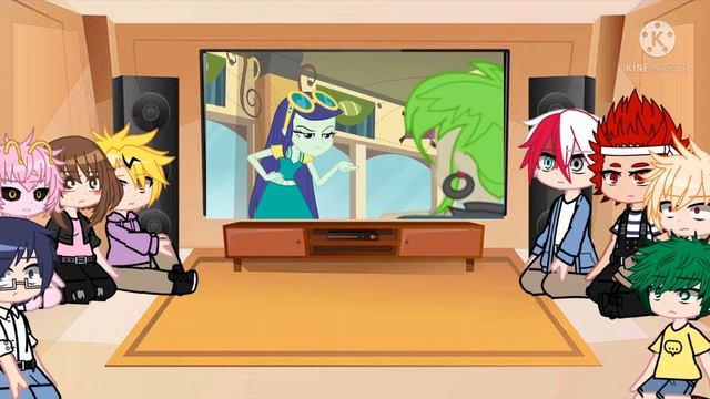 Mha react to mlp : Rainbow Rocks (part 4) смотреть онлайн