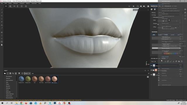 21. Substance Painter: How to bake skin textures and Identify artifacts in your models! смотреть онлайн