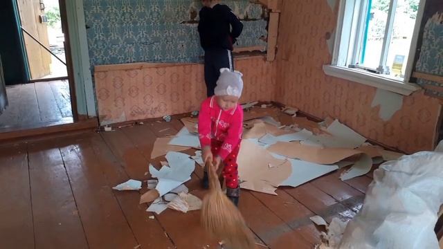 Домик в деревне. Начало ремонта. #1 смотреть онлайн