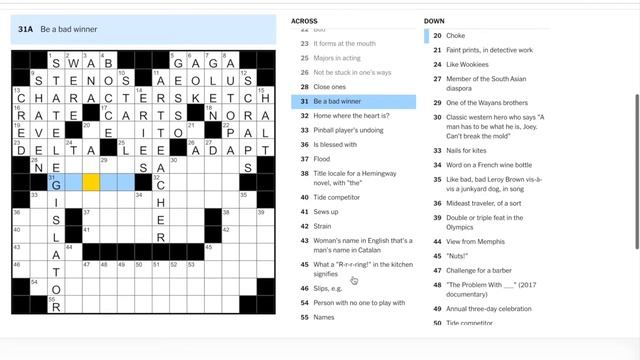 NYT Friday July 17, 2020 - A puzzle that'll put a SMILE on your face! смотреть онлайн
