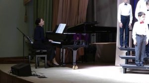 Младший хор инструментальных отделов
ПМШИ им. Л.Н. Оборина
Руководитель - В.Ф Виноградова