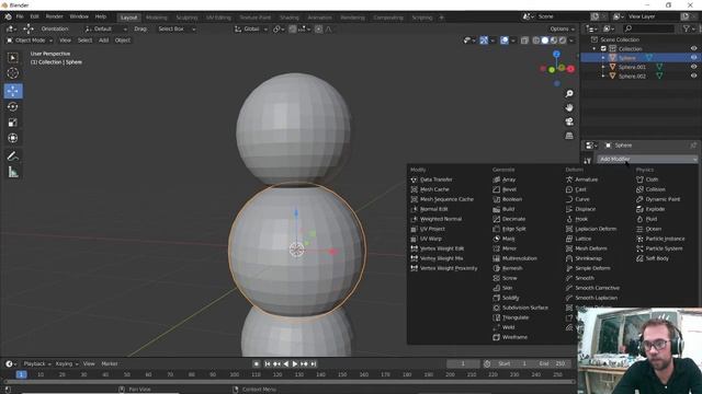 How to Design a Ball and Socket in Blender (Booleans) смотреть онлайн