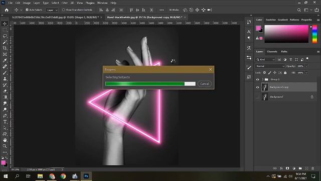 Tạo hiệu ứng ánh sáng Neon / Create Neon Light Effect in Photoshop | Photoshop CC 2021 смотреть онлайн