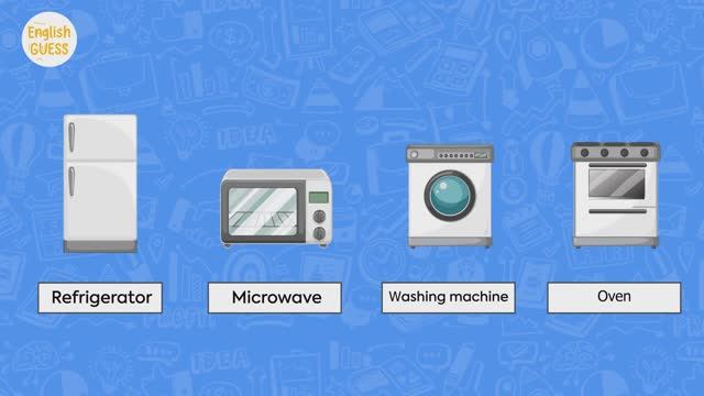 А0-А1 ESL  Kitchen Appliances. Образовательное видео на тему 