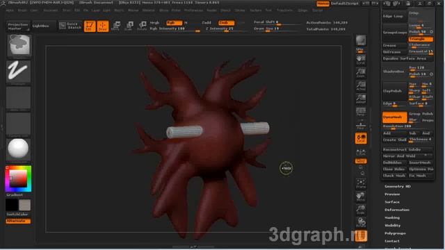 ЧТО НОВОГО В ZBRUSH 4R2 part 2 смотреть онлайн