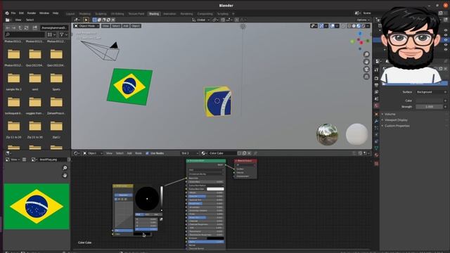 Blender Tutorial 15 - Adding Materials And Textures смотреть онлайн