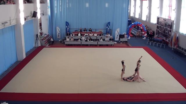 ТР 13-19,  Осадчук Василиса - Федерякина Мария - Пустобаева Софья, Балансовое упражнение