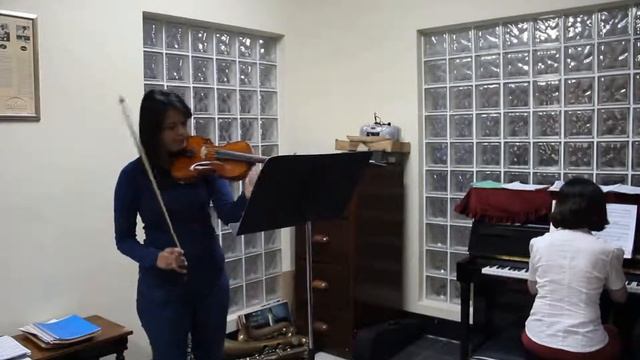 Cesar Frank violin Sonata, 2do mov смотреть онлайн