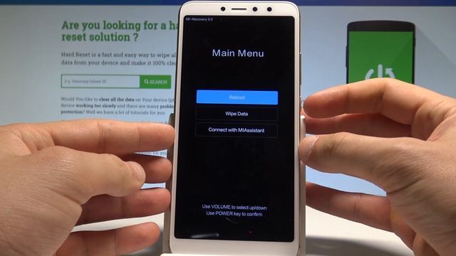 How To Enter Recovery Mode In XIAOMI Redmi S2 - MIUI Recovery Menu |HardReset.Info