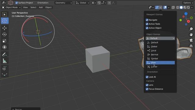 Blender 3DCursor to control gizmo смотреть онлайн