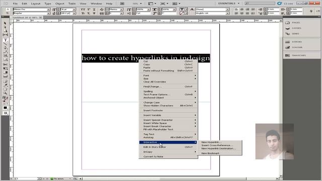 how to creat hyperlink in indesign смотреть онлайн
